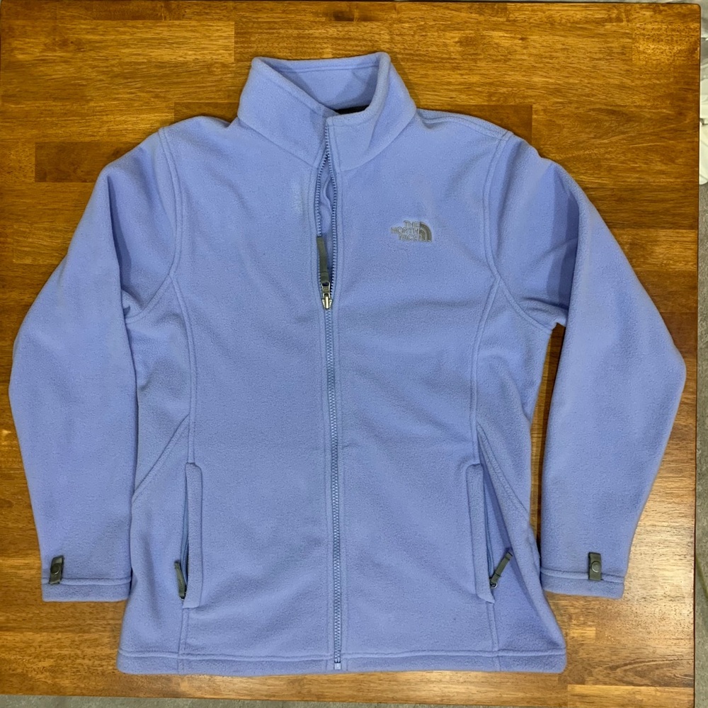 North Face Kids’ fleece full zip up jacket